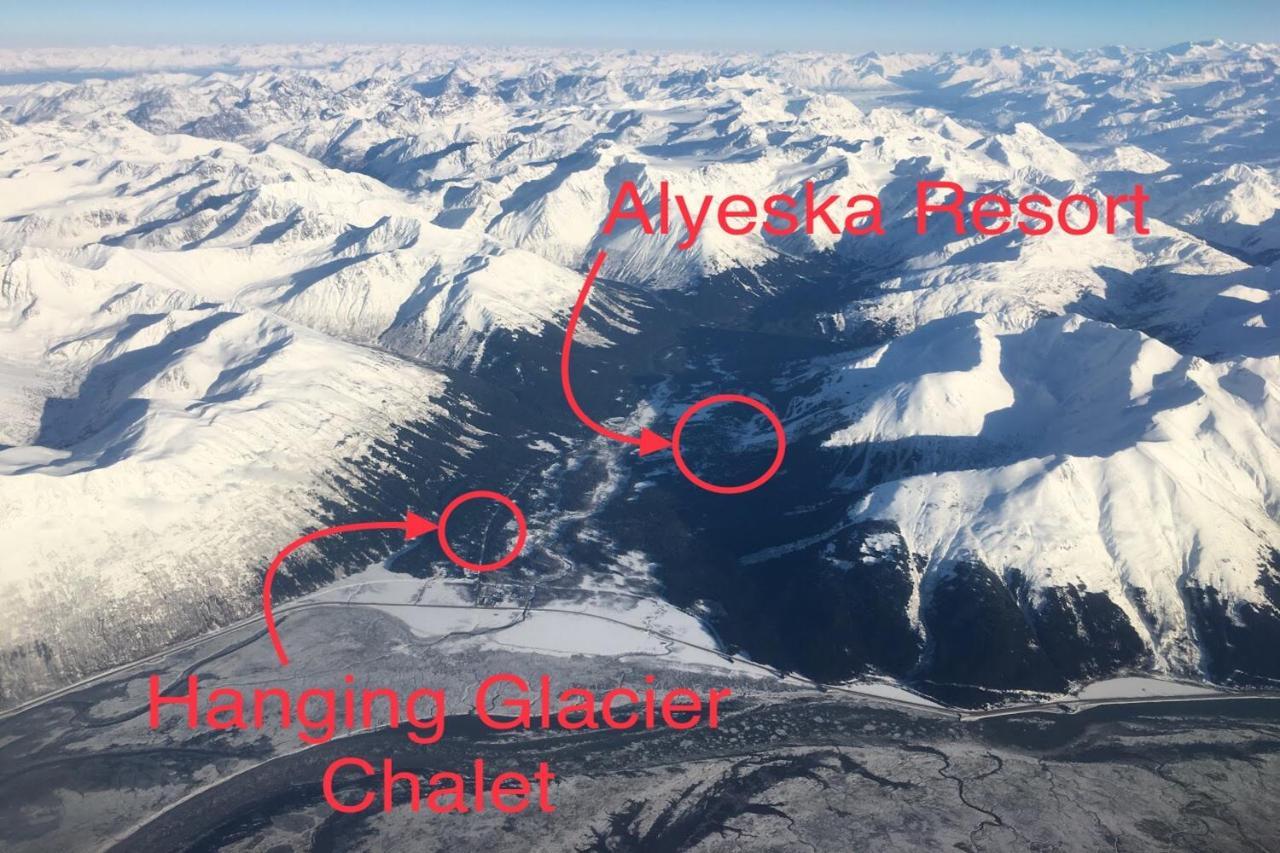 Hanging Glacier Chalet ガードウッド エクステリア 写真